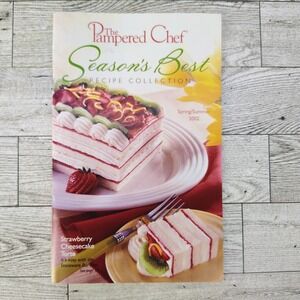 Pampered Chef Spring Summer‎ 2002 Seasons Best Recipe Collection Cookbook VG